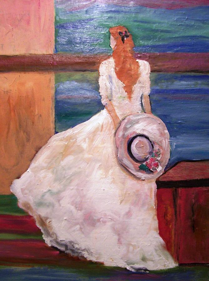 Dreams and Visions Book Cover Painting by Patricia Clark Taylor Fine