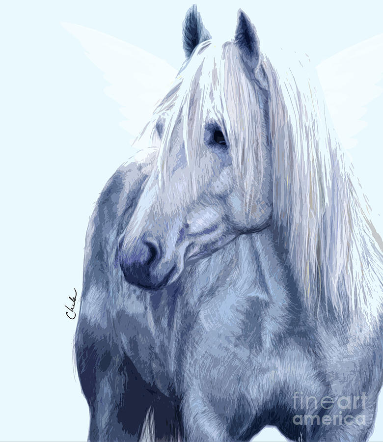 Horse Digital Art - Dreams by Chelsea Perez
