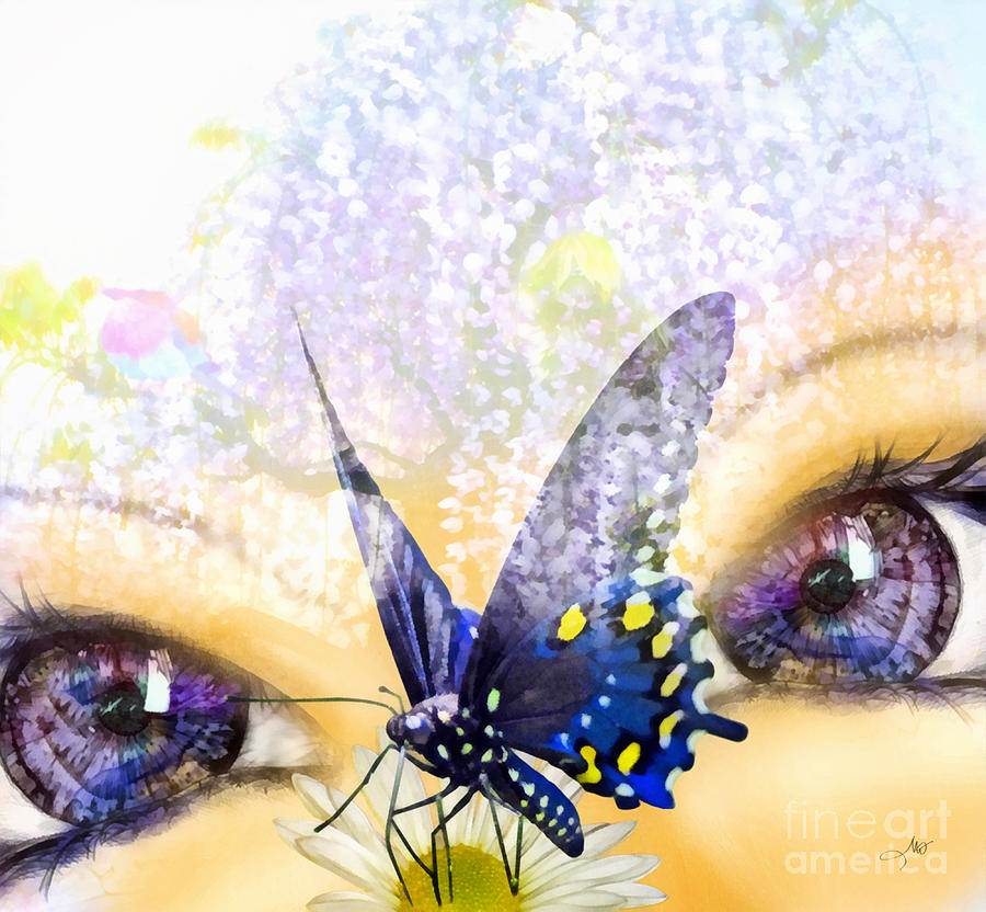 Butterfly Digital Art - Dreams by Mo T