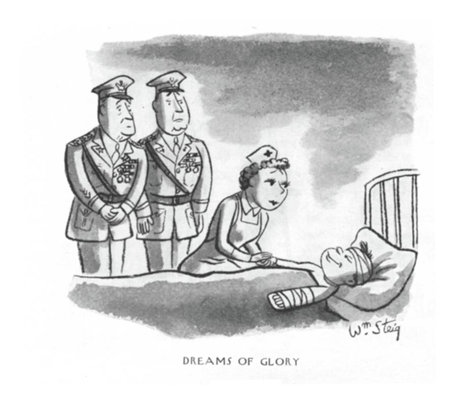 Dreams Of Glory Drawing by William Steig