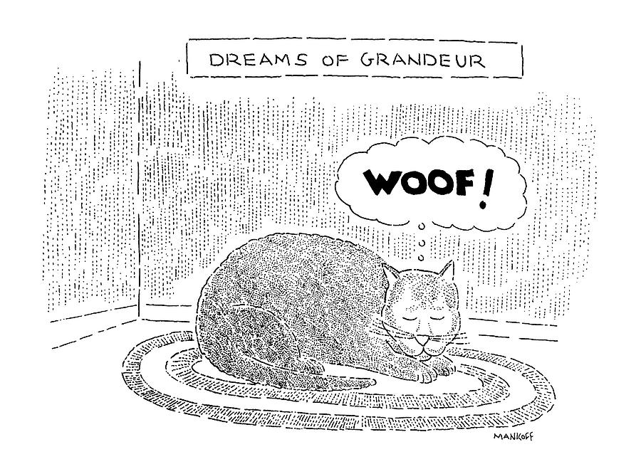 Dreams Of Grandeur Drawing by Robert Mankoff Pixels