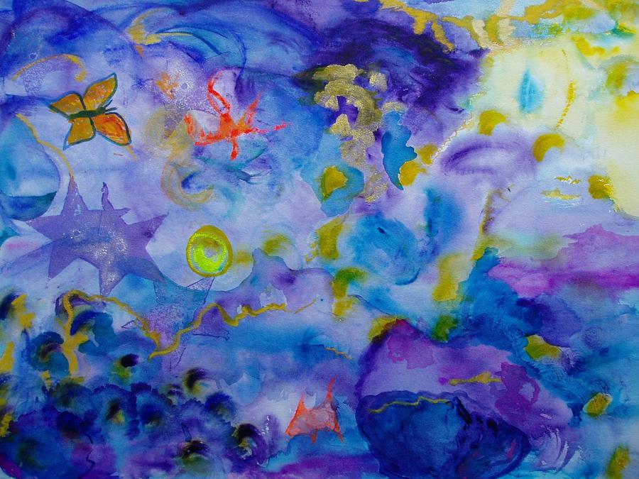 Watercolor Painting - Dreams by Phoenix Simpson Watercolor Painting - Dreams by Phoenix Simpson
