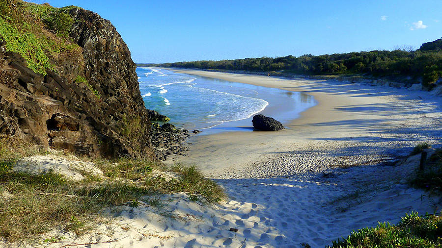 Dreamtime Beach Fingal Photograph by Kevin Perandis | Pixels