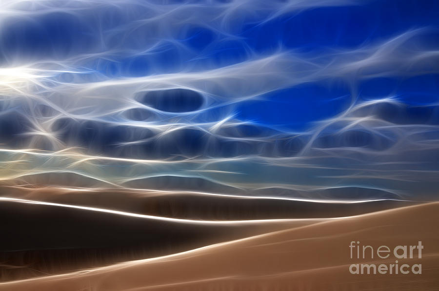 Abstract Photograph - Dreamtime Desert Sands by Vivian Christopher