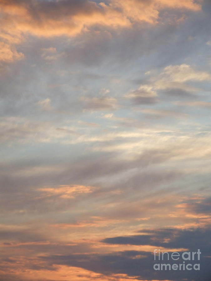 Dreamy Sunset Sky Photograph by Antony McAulay