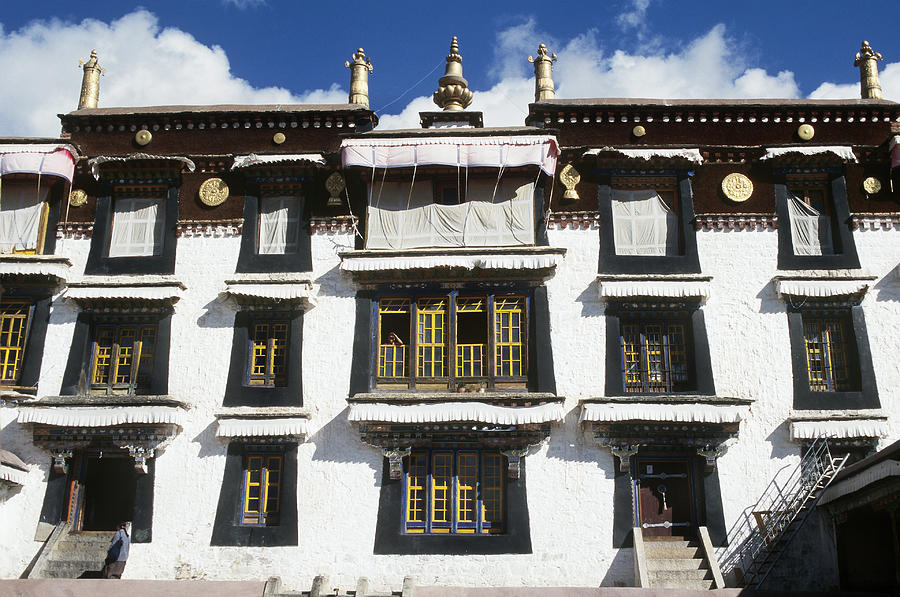 Dreprung Monastery Photograph by Alison Wright