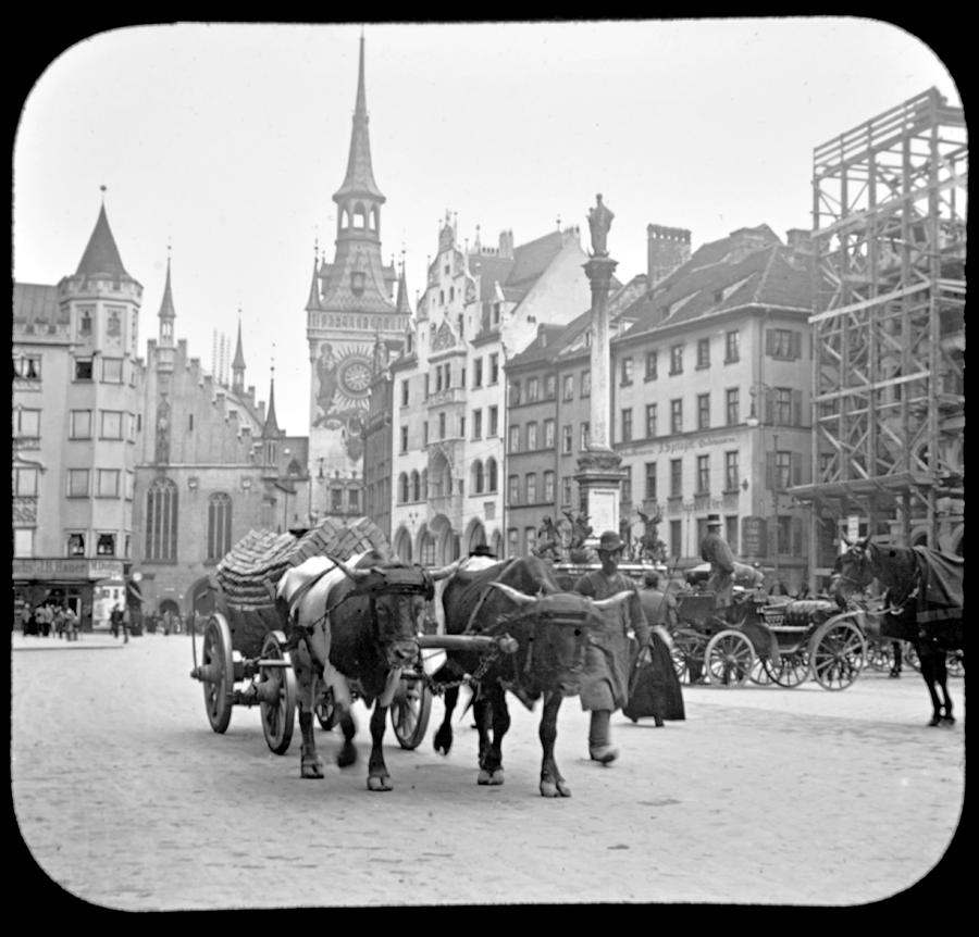 Dresden Altmarkt Square Germany 1903 Photograph by A Macarthur Gurmankin