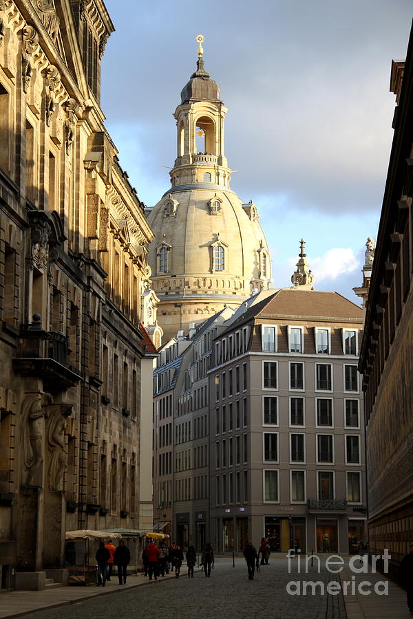 Dresden Old Town View  Photograph by Christiane Schulze Art And Photography