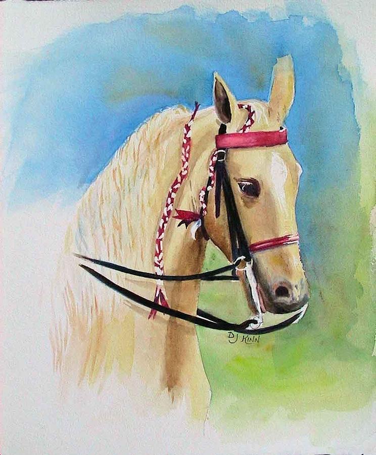Dressed for Show Painting by Dottie Kinn