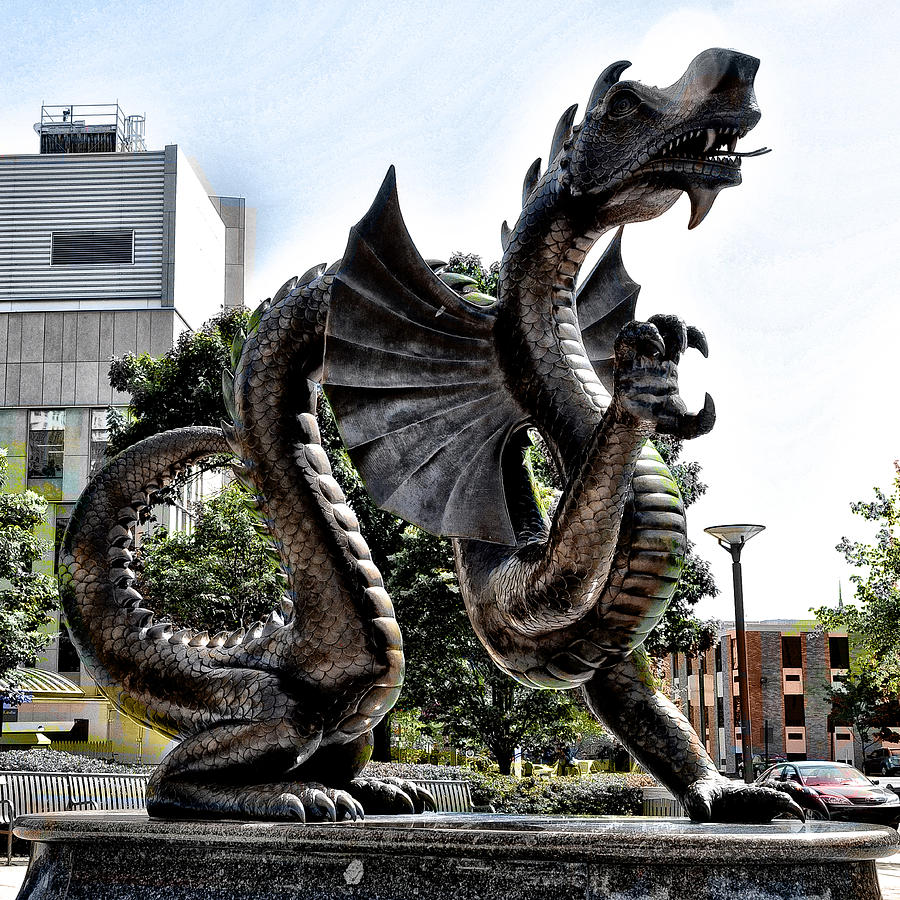Drexel University Dragon Photograph by Bill Cannon