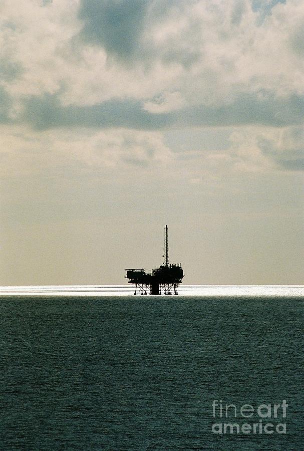 Drilling For Oil Gulf Of Mexico Photograph by Michael Hoard