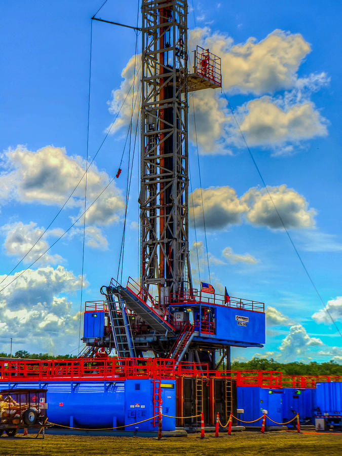 Drilling Rig South Texas Photograph By Tim Singley