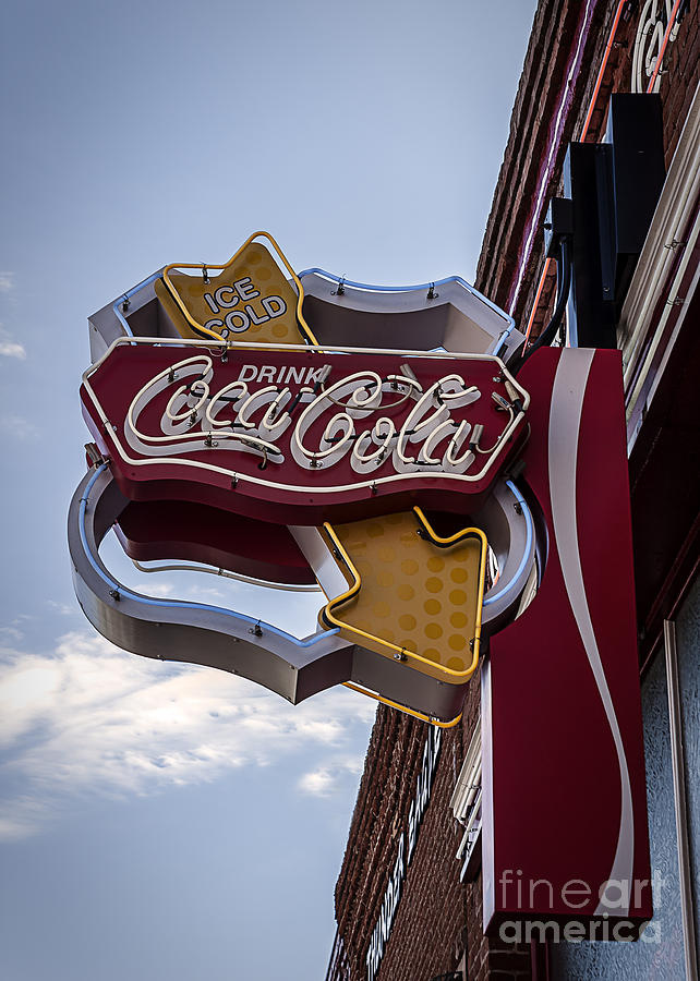 Drink Coca Cola Sign Photograph by Janice Pariza