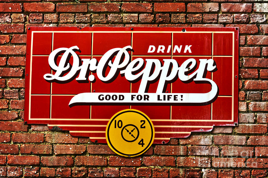 Sign Photograph - Drink Dr. Pepper by Ken Johnson