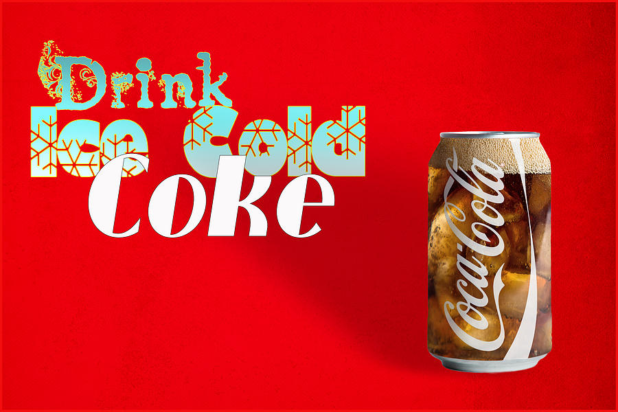 Drink Ice Cold Coke 3 Photograph by James Sage
