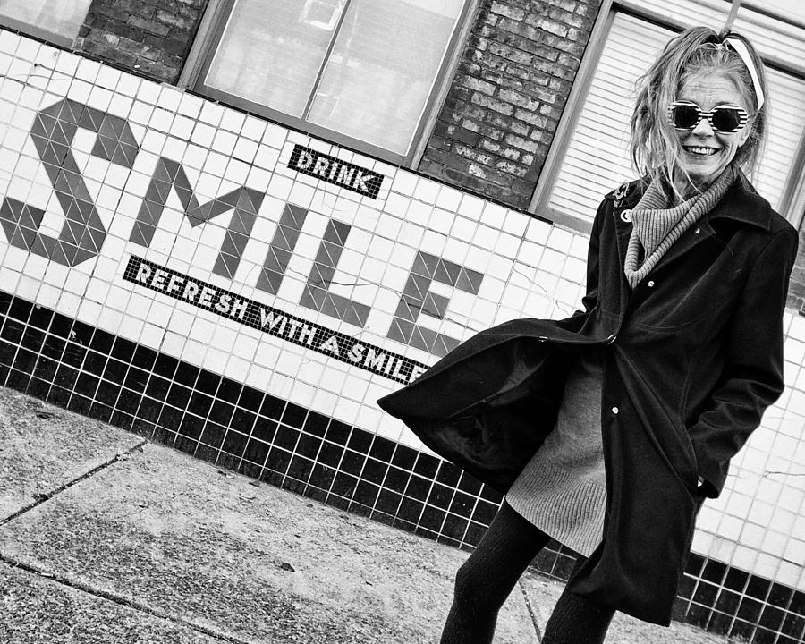 Drink Smile Photograph by Robert FERD Frank