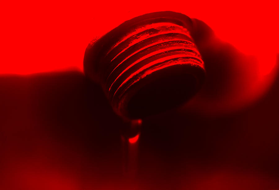Dripping Red Photograph
