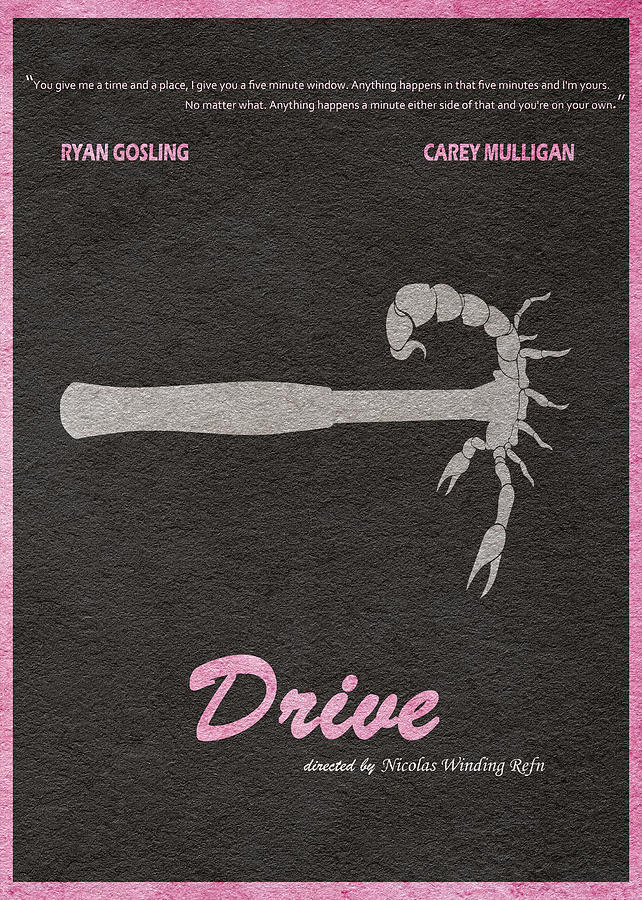 Ryan Gosling Digital Art - Drive by Inspirowl Design