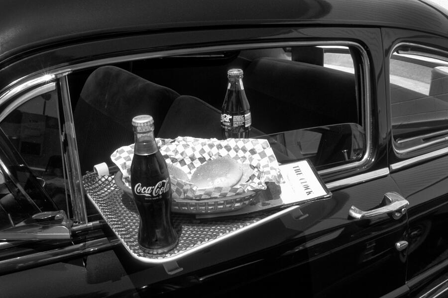 Drive-in Coke and Burgers Photograph by Paul W Faust -  Impressions of Light