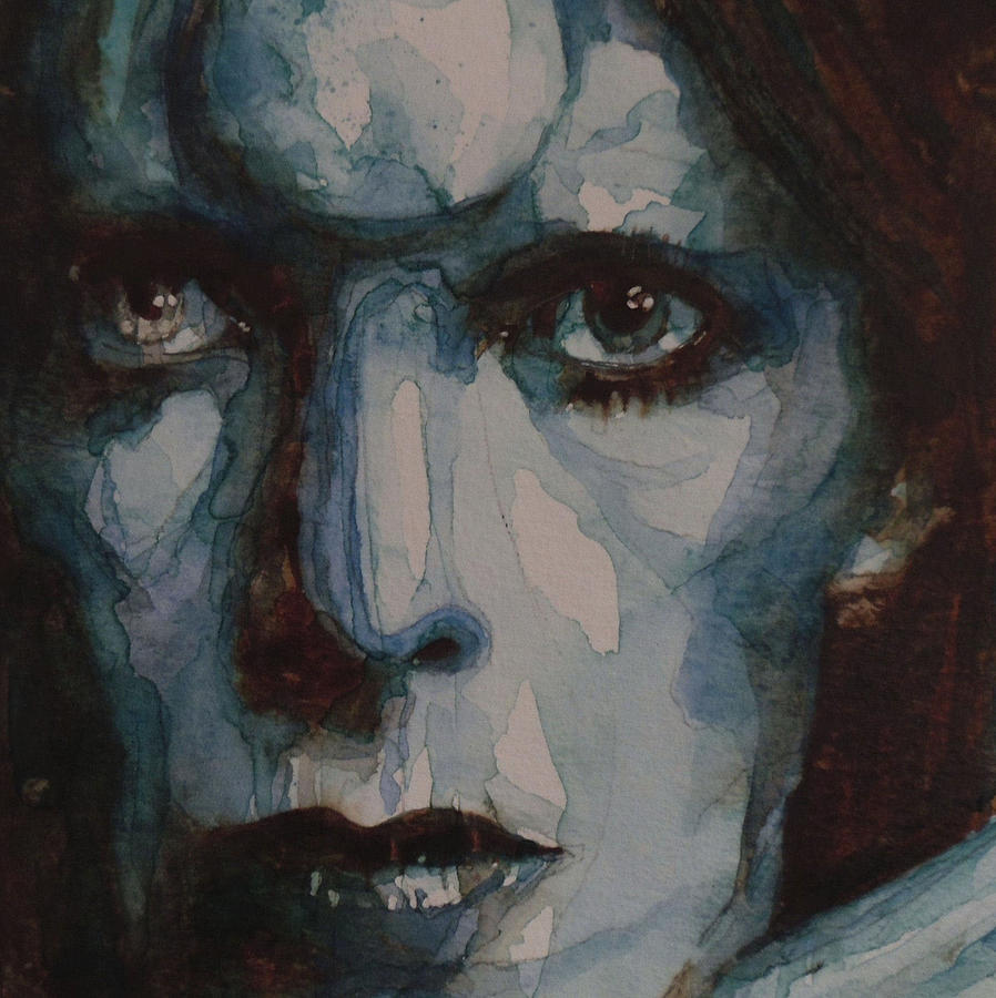 David Bowie Painting - Drive In Saturday by Paul Lovering