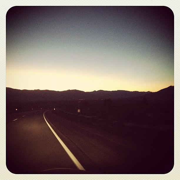 Nature Photograph - Driving #home From #mammoth #roadtrip by Sydney Grossman