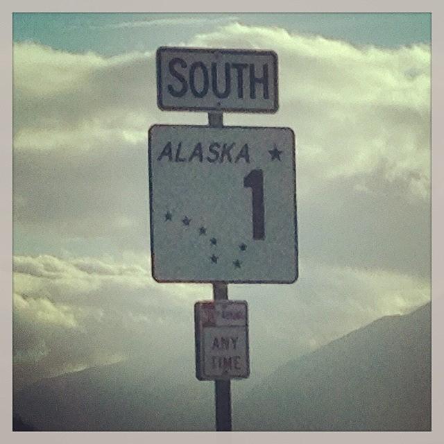 Alaska Photograph - Driving The Alaska 1 Highway Today! by Adam  Meier