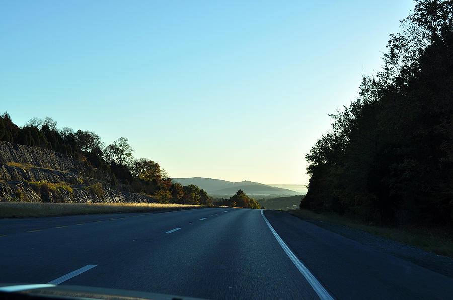 Driving Through the Mountains of Alabama Photograph by Verana Stark