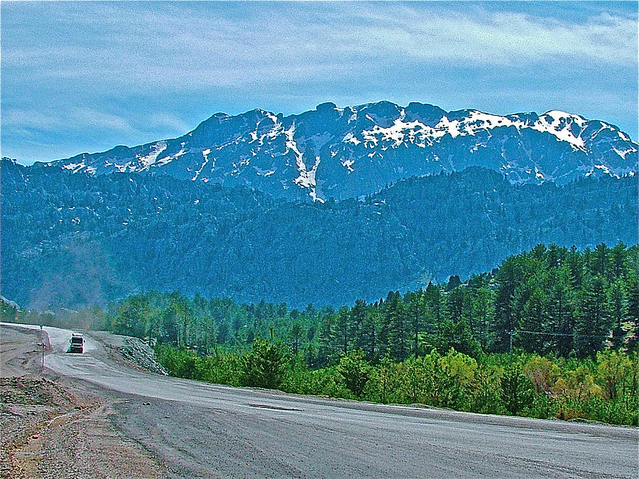 Driving through the Taurus Mountains-Turkey Photograph by Ruth Hager
