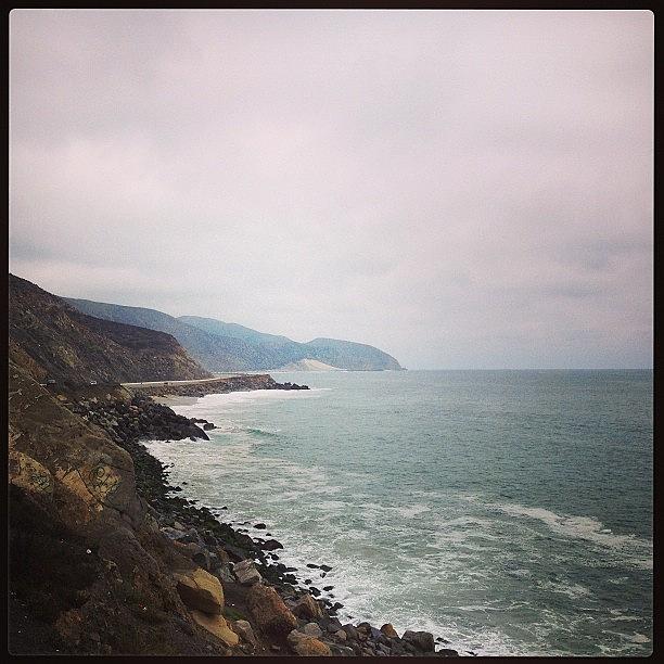 Pch Photograph - Driving Up The Pacific Coast Highway To by Jaime Rivera