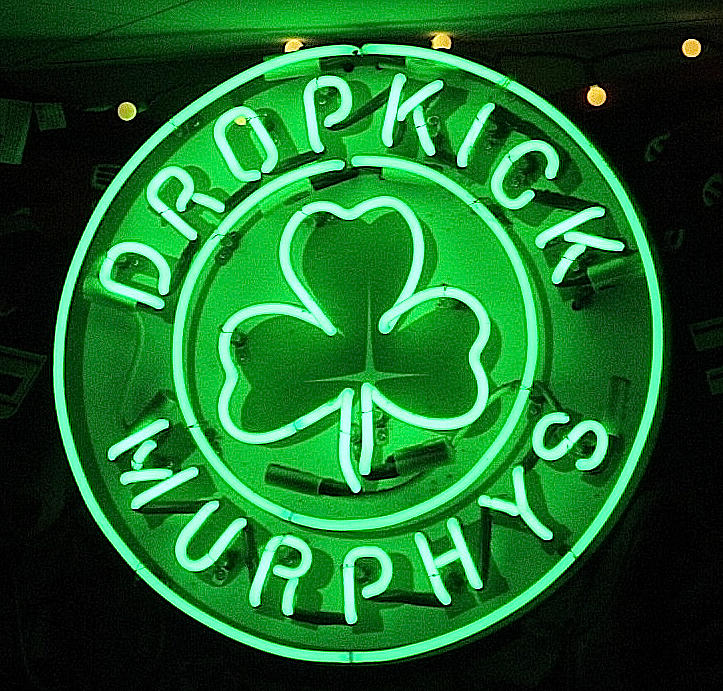 Boston Photograph - Dropkick Murphys Neon Sign by Melinda Saminski