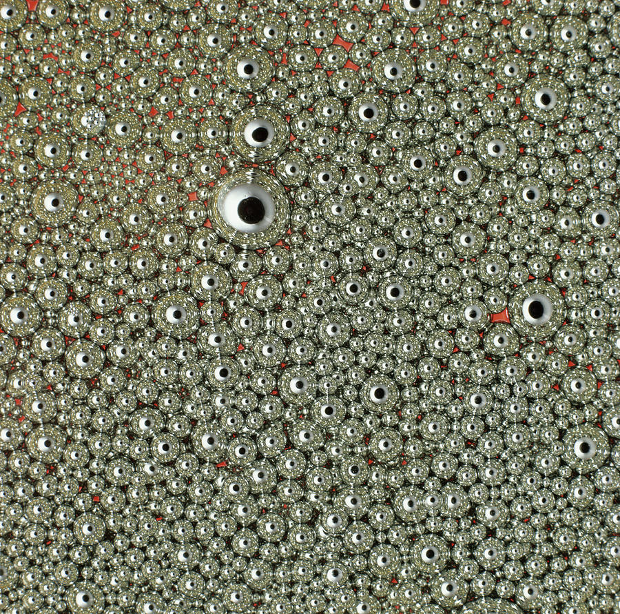 Droplets Of Mercury In Oil Photograph by Dr Jeremy Burgess/science Photo Library