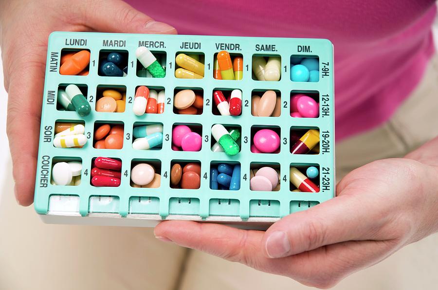 Drug Tray Photograph by Lea Paterson/science Photo Library