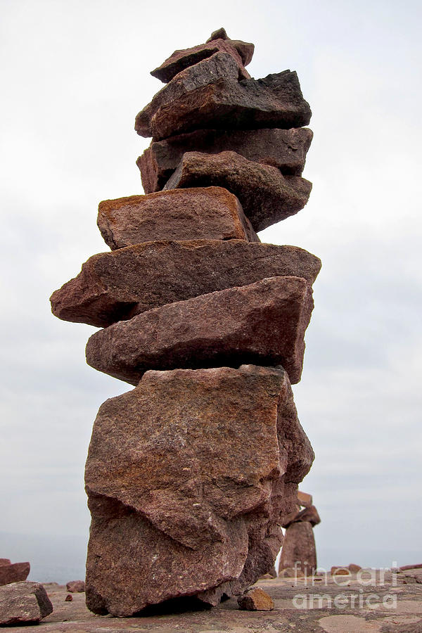 Druid Cairn  Photograph by Olivier Le Queinec