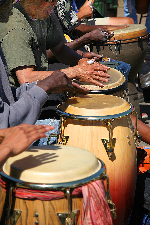 Drum Jammin in Golden Gate Park Photograph by Robert Woodward