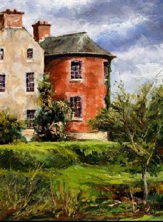Irish Painting - Drumcovitt B and B Ireland by Jim Gola Irish Painting - Drumcovitt B and B Ireland by Jim Gola