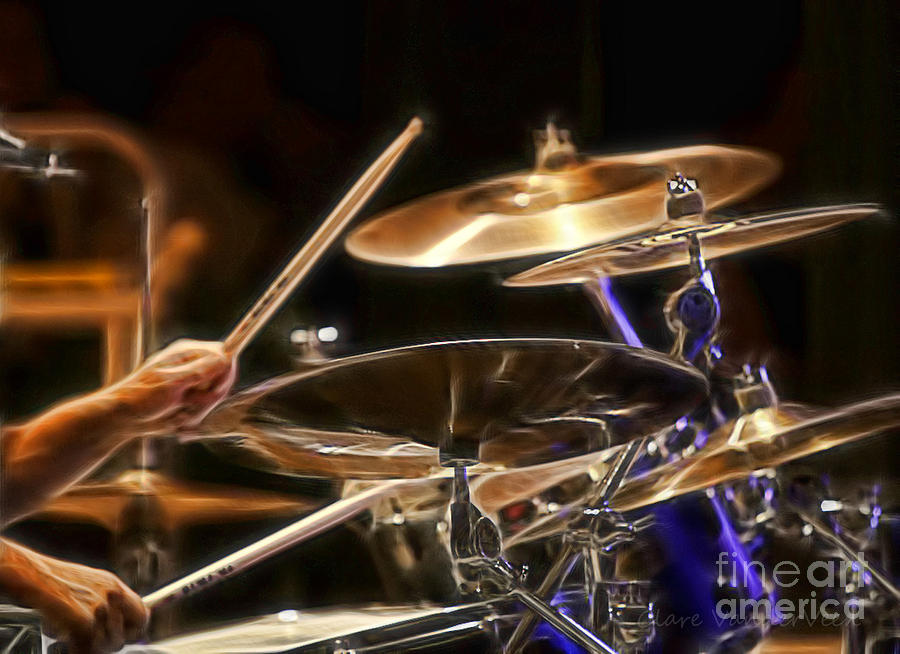 Drummer Photograph by Clare VanderVeen