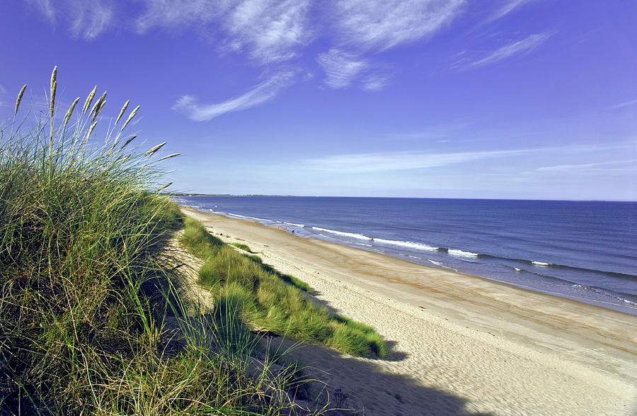 Druridge Bay Coastline Photograph by Simon Fraser/science Photo Library ...