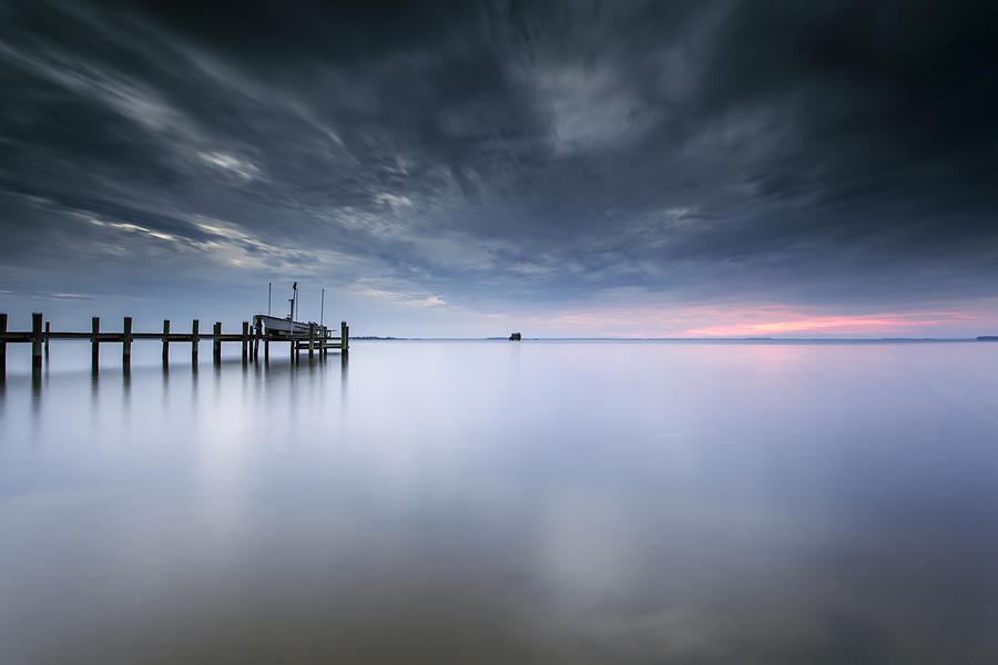 Pier Photograph - Dry Dock by Edward Kreis