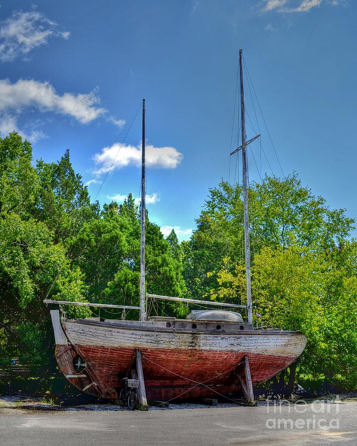 Dry Docked Photograph by Kathy Baccari