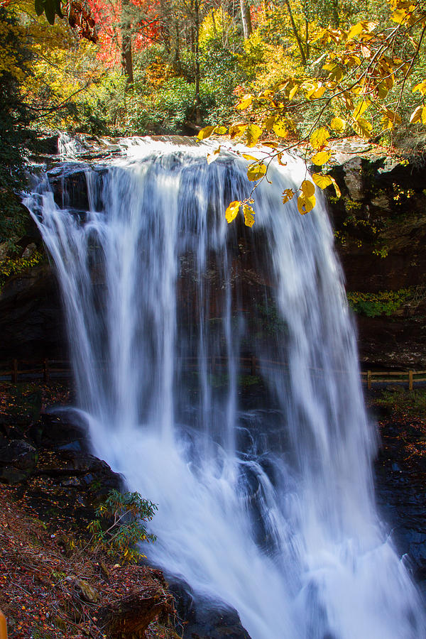 Waterfall Photograph - Dry Falls North Carolina by John Haldane