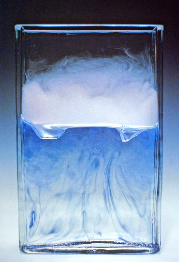 Dry Ice Photograph by Charles D. Winters