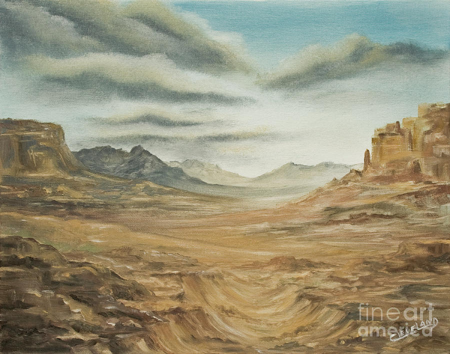 Dry Storm Painting by Cathy Cleveland