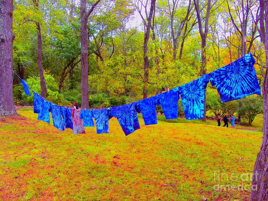 Dry Your Dyes On The Wind Photograph by Susan Carella