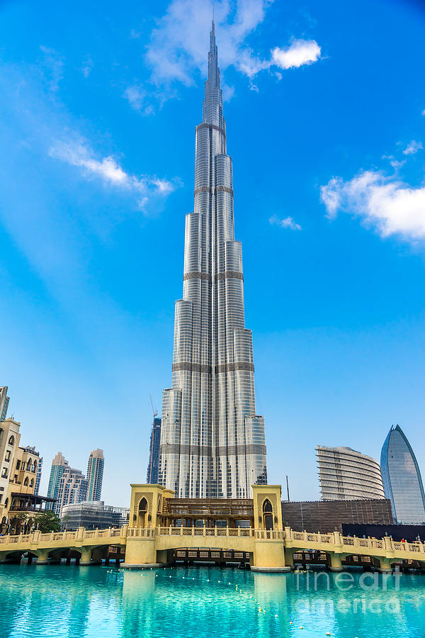 Duba - Burj Khalifa Photograph by Luciano Mortula