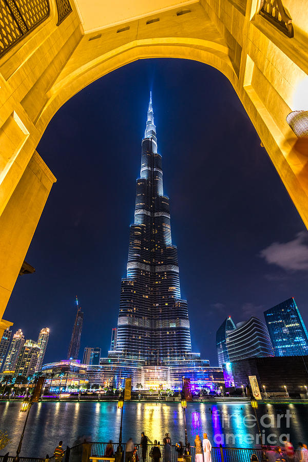 Dubai - Burj Khalifa Photograph by Luciano Mortula