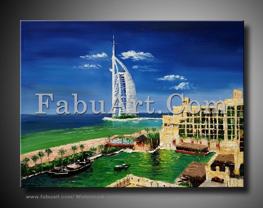 Dubai Art Painting  Painting by FabuArt