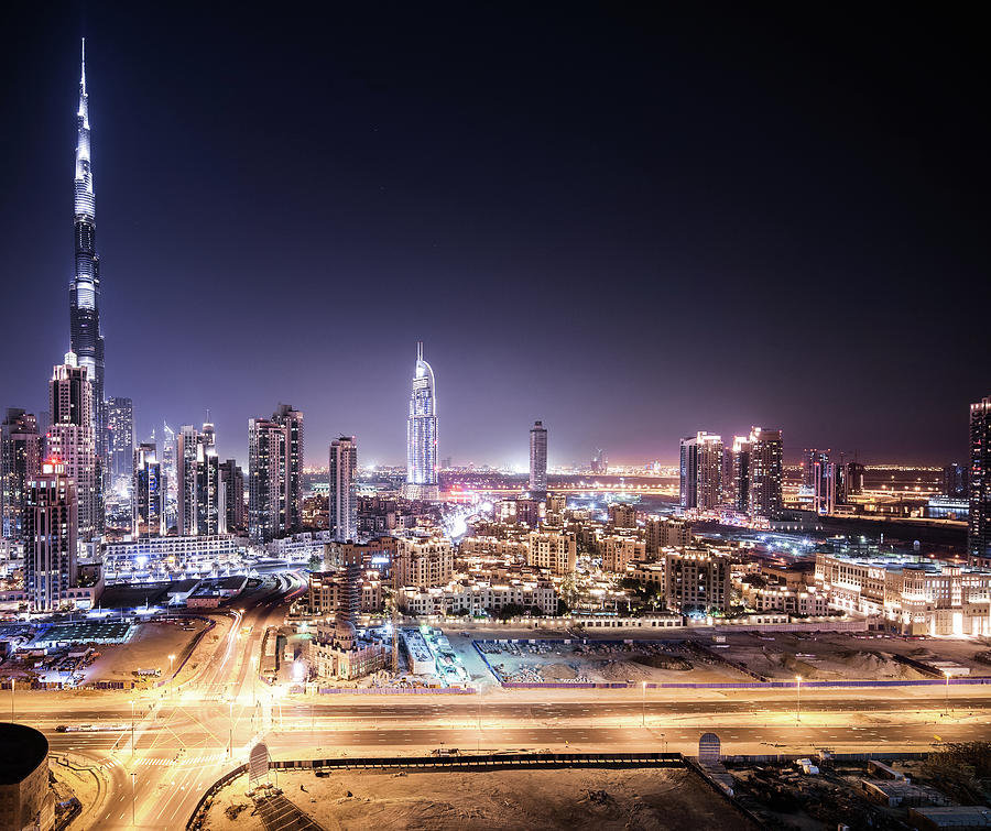 Dubai Construction Aera Photograph by @by Feldman 1