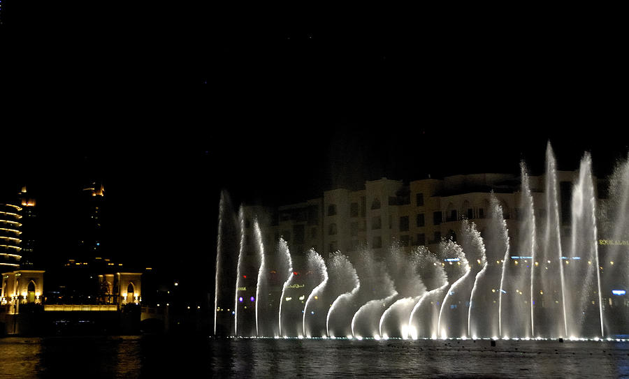 Dubai Dancing Fountain Photograph by Steven Richman