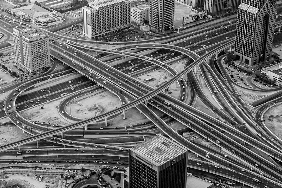 Dubai Highway Photograph by Ben Adkison - Fine Art America