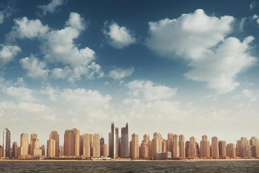 Dubai Marina Skyline By Ppampicture